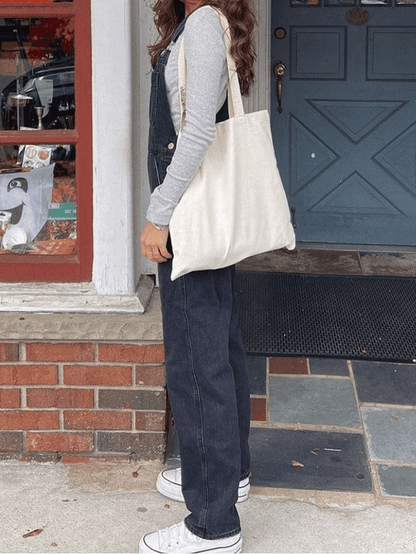 Black Washed Straight Leg Denim Overall