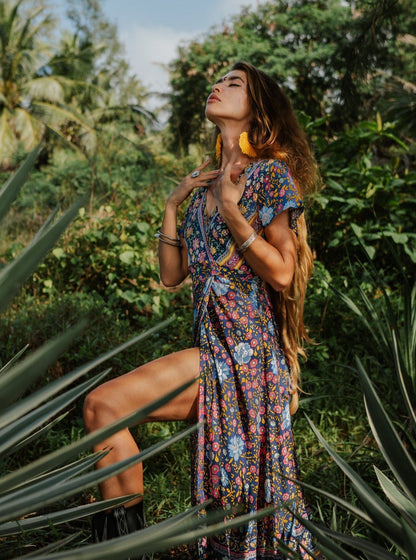 Joseph Wrap Maxi Dress