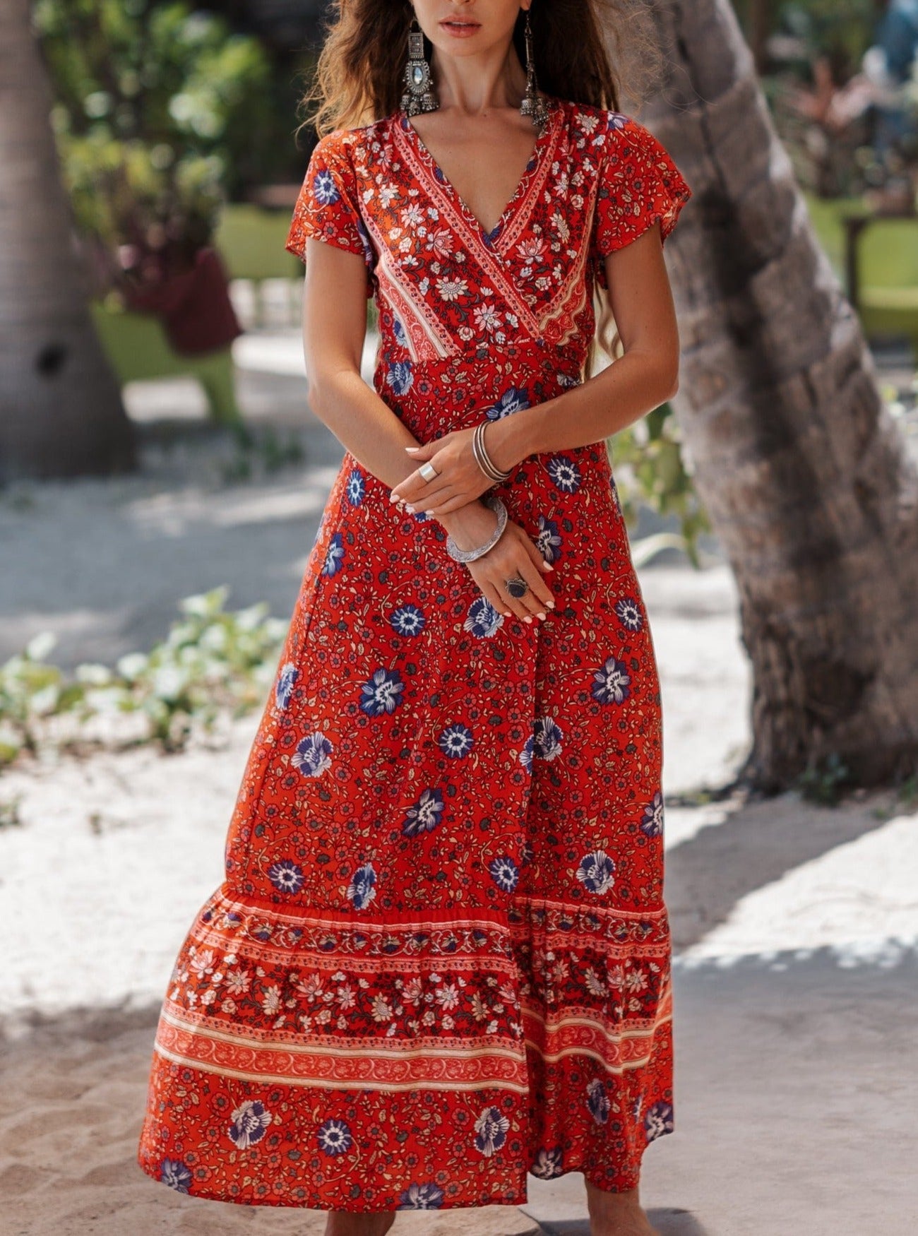Joseph Wrap Maxi Dress
