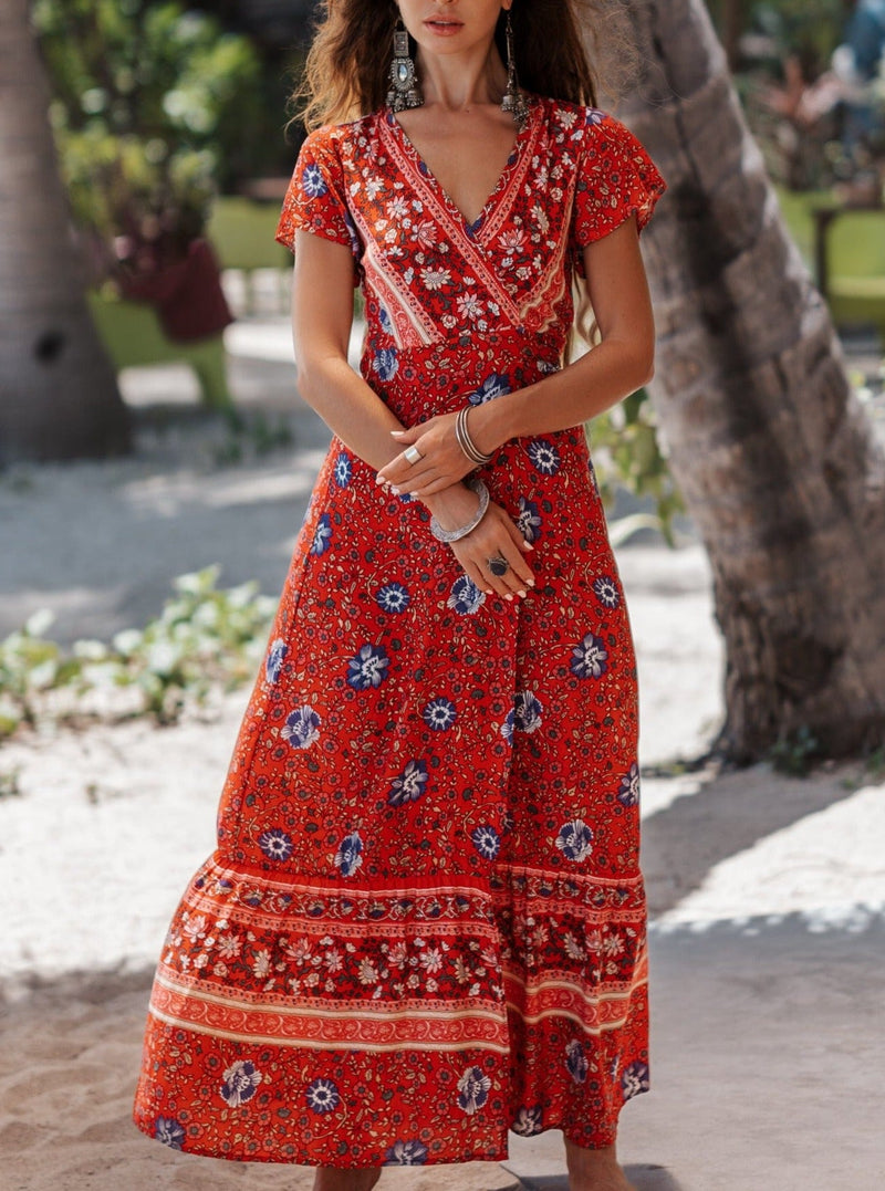 Joseph Wrap Maxi Dress