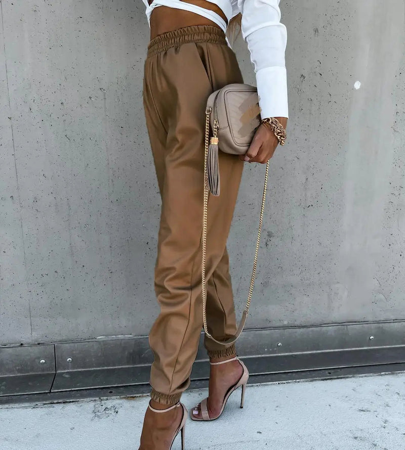 Fall Winter Trousers Color Sweatpants
