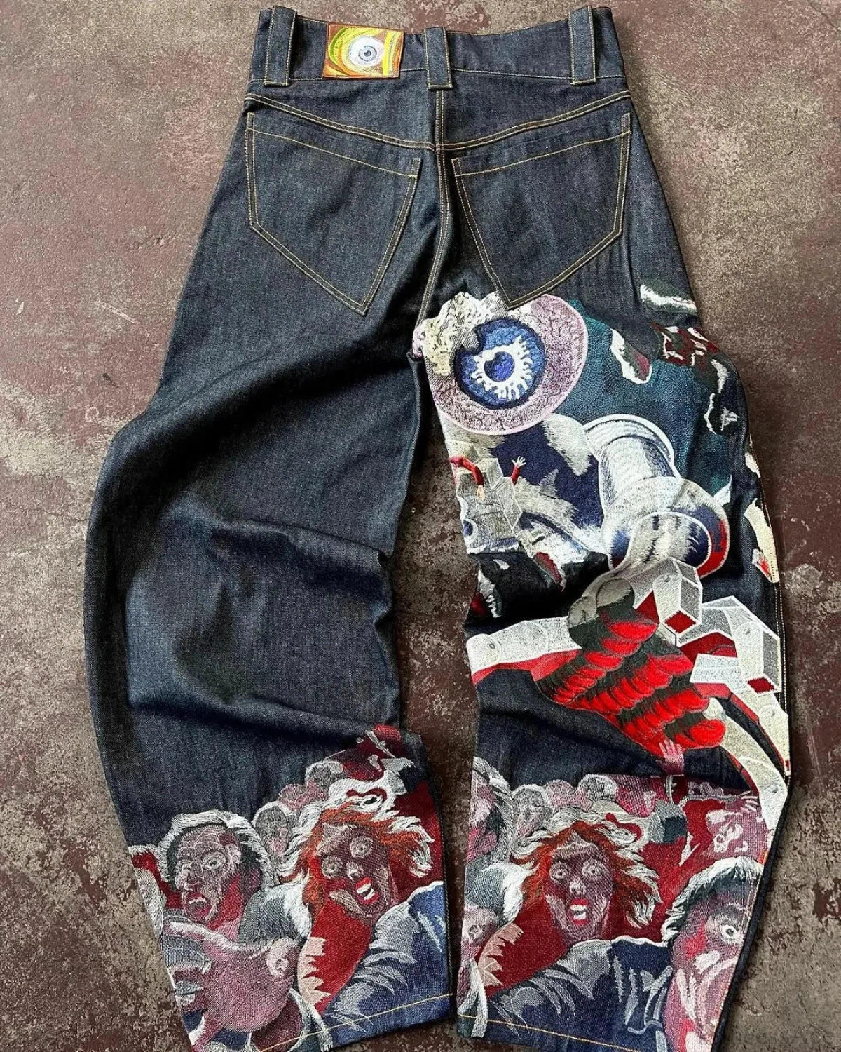 Y2k Gothic Baggy Pant