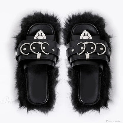 Y2k Mysterious Clasp Elevated Sandal