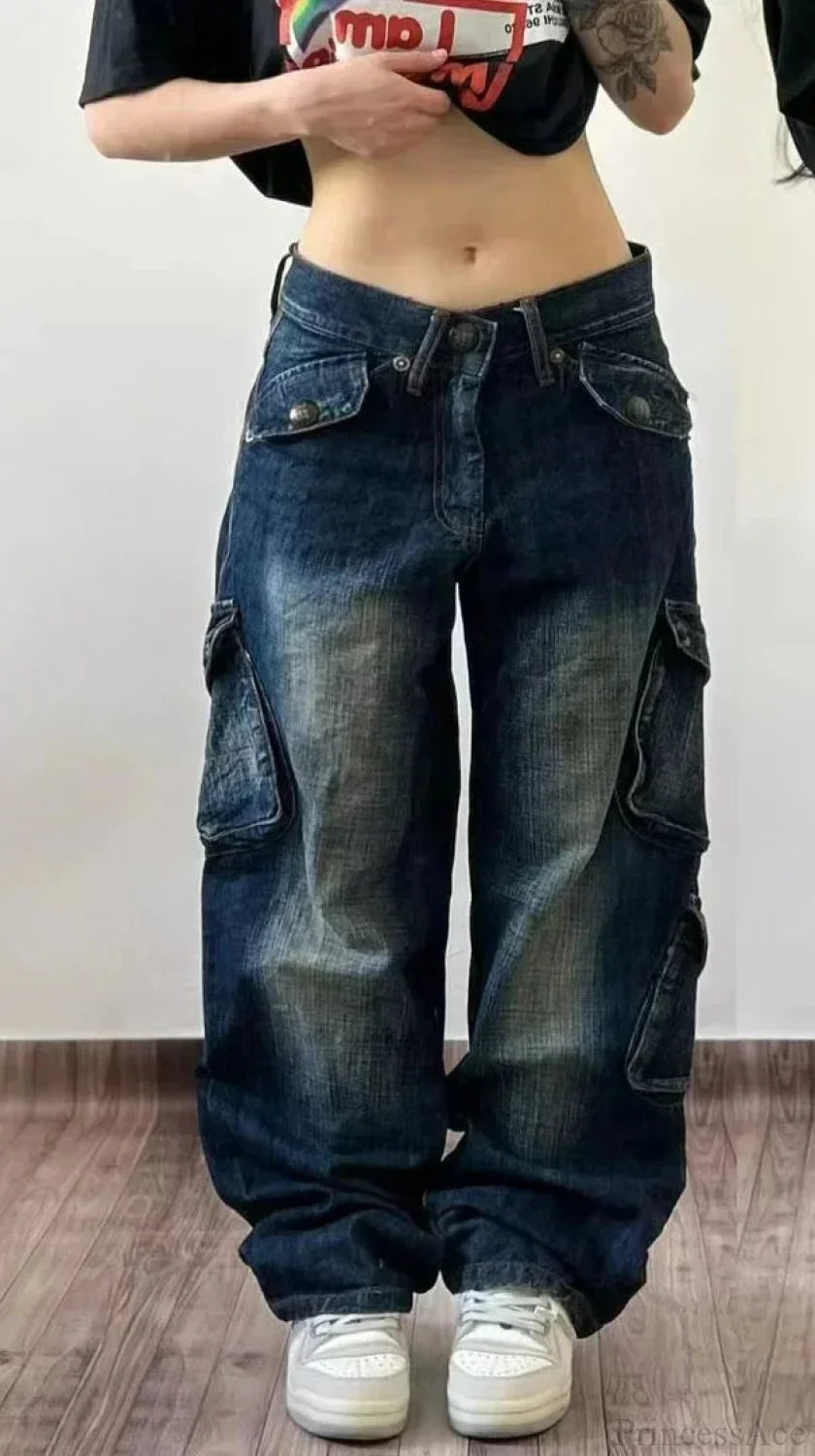 Y2k Mysterious Wing Graphic Pant