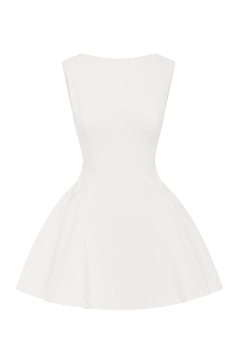 Luna Mini Dress-ivory