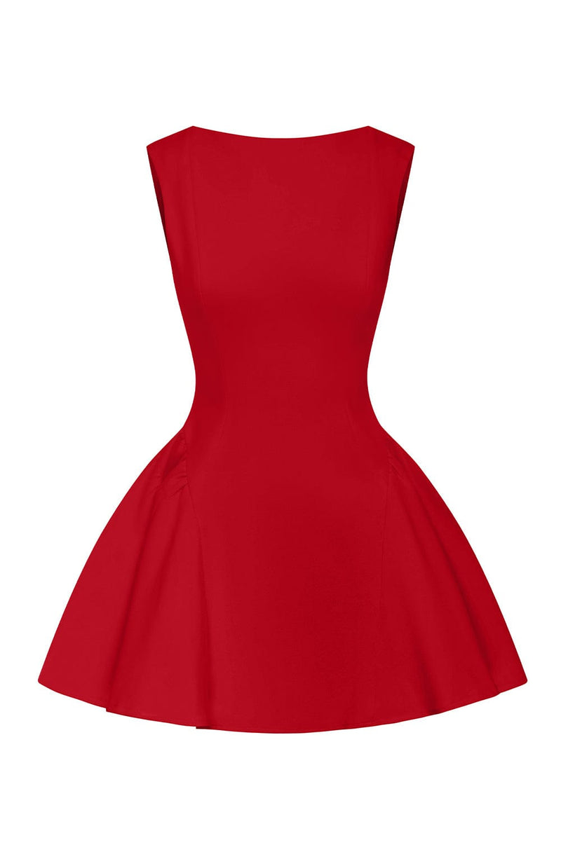 Salome Mini Dress - Red