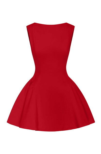 Violeta Mini Dress - Red