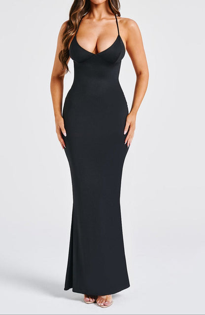 Alma Maxi Dress-black